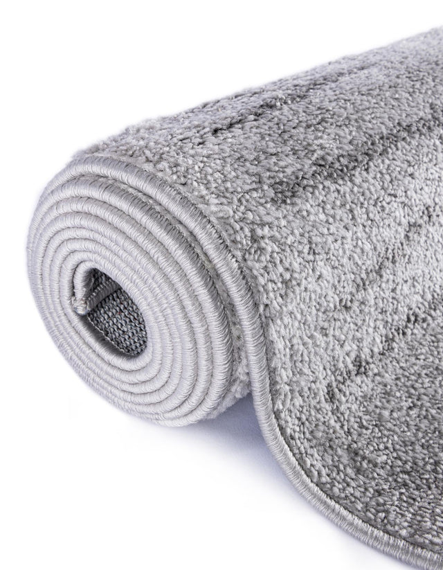 Gray 7' 10 x 10' Hanahan Rectangle Area Rug 100% Polypropylene With Jute Backing Abstract Geometric Modern Carpet for Living, Dining Room, Office Space for Sale at Rug Engine