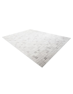 Gray 10' x 14' 1 Hanahan Rectangle Area Rug 100% Polypropylene With Jute Backing Abstract Geometric Modern Carpet for Living, Dining Room, Office Space for Sale at Rug Engine