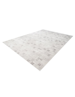 Gray 10' x 14' 1 Hanahan Rectangle Area Rug 100% Polypropylene With Jute Backing Abstract Geometric Modern Carpet for Living, Dining Room, Office Space for Sale at Rug Engine