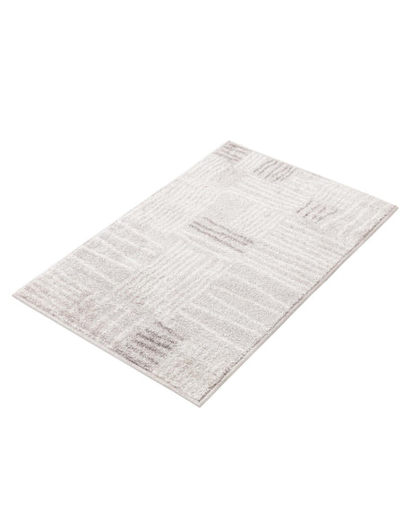 Gray 2' x 3' 1 Hanahan Rectangle Area Rug 100% Polypropylene With Jute Backing Abstract Geometric Modern Carpet for Living, Dining Room, Office Space for Sale at Rug Engine