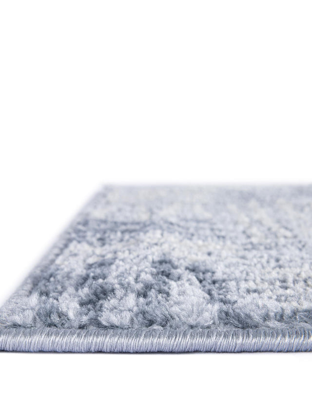 Light Blue 10' x 14' 1 Hanahan Rectangle Area Rug 100% Polypropylene With Jute Backing Abstract Geometric Modern Carpet for Living, Dining Room, Office Space for Sale at Rug Engine