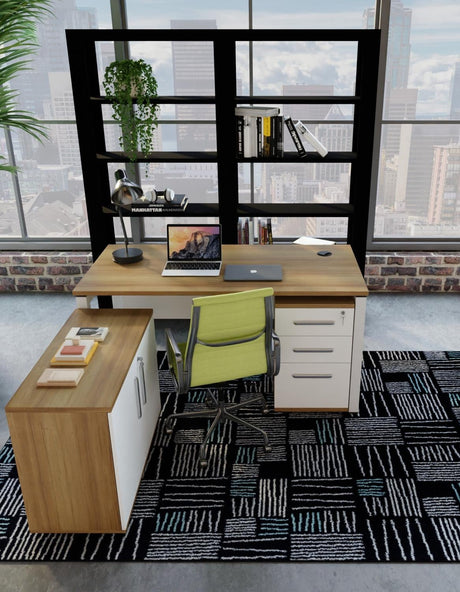 Navy Blue 2' x 3' 1 Hanahan Rectangle Area Rug 100% Polypropylene With Jute Backing Abstract Geometric Modern Carpet for Living, Dining Room, Office Space for Sale at Rug Engine