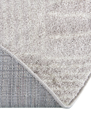 Gray 3' 1 x 3' 1 Hanahan Round Area Rug 100% Polypropylene With Jute Backing Abstract Geometric Modern Carpet for Living, Dining Room, Office Space for Sale at Rug Engine