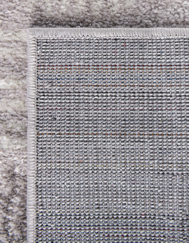 Gray 2' x 8' Hanahan Runner Area Rug 100% Polypropylene With Jute Backing Abstract Geometric Modern Carpet for Living, Dining Room, Office Space for Sale at Rug Engine