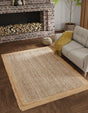 Gray Brown 8' x 10' Braided Jute Rectangle Rug