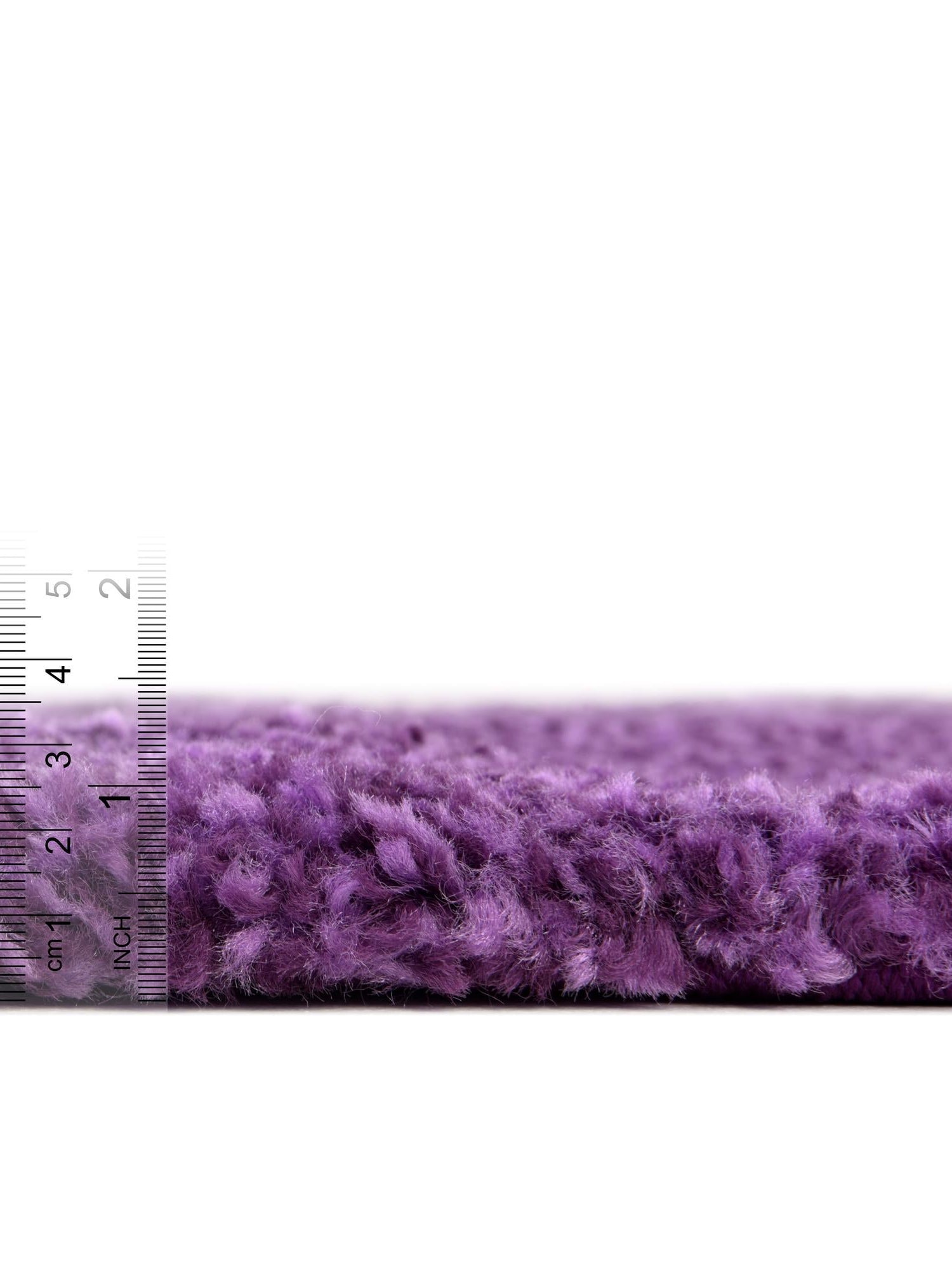 Violet 7' 10 x 7' 10 Solo Square Area Rug Thick Soft Touch Fluffy & Plush Shaggy Pile Durable Minimalist Carpet for Classic Interior Design for Sale at Rug Engine
