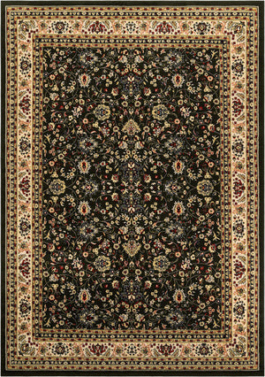 Green 10' x 14' 1 Sialk Hill Rectangle Area Rug 100% Polypropylene Durable Easy Clean Classic Traditional Design Carpet for Interior Design for Sale at Rug Engine