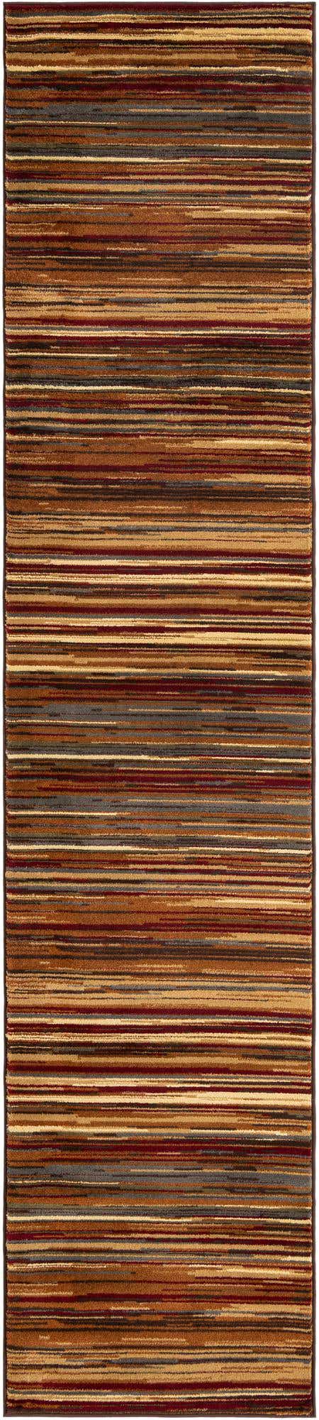 Beige 2' 7 x 12' Barista Runner Area Rug 100% Polypropylene Abstract Modern Geometric Carpet for Living Room Dining Office Dorm Room Decor for Sale at Rug Engine