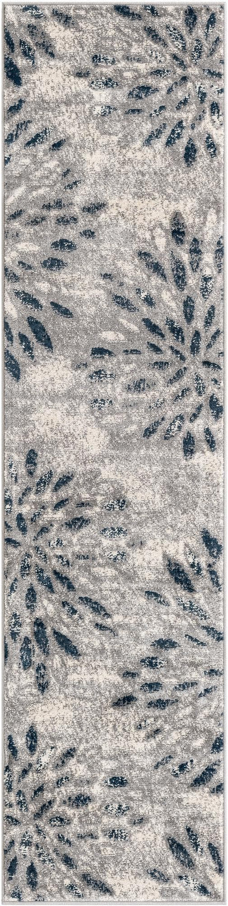 Gray 2' x 8' Sumter Runner Area Rug Contemporary Durable Easy Clean Carpet for Bedrooms, Living Areas, Dining, Office, Dorms for Sale at Rug Engine