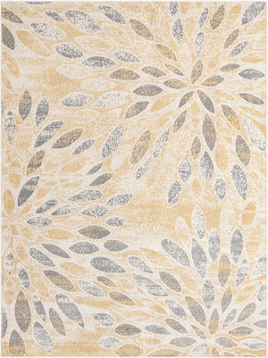 Yellow 10' x 13' Sumter Rectangle Area Rug Contemporary Durable Easy Clean Carpet for Bedrooms, Living Areas, Dining, Office, Dorms for Sale at Rug Engine