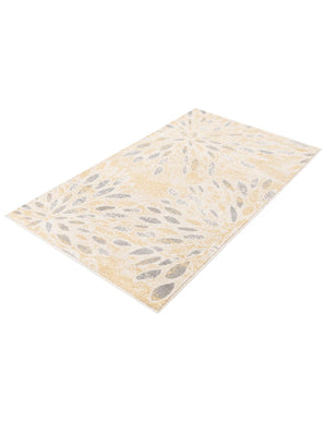 Yellow 3' 3 x 5' 3 Sumter Rectangle Area Rug Contemporary Durable Easy Clean Carpet for Bedrooms, Living Areas, Dining, Office, Dorms for Sale at Rug Engine