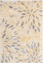 Yellow 5' 1 x 7' 1 Sumter Rectangle Area Rug Contemporary Durable Easy Clean Carpet for Bedrooms, Living Areas, Dining, Office, Dorms for Sale at Rug Engine