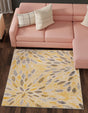 Yellow 10' 2 x 10' 2 Sumter Square Area Rug Contemporary Durable Easy Clean Carpet for Bedrooms, Living Areas, Dining, Office, Dorms for Sale at Rug Engine