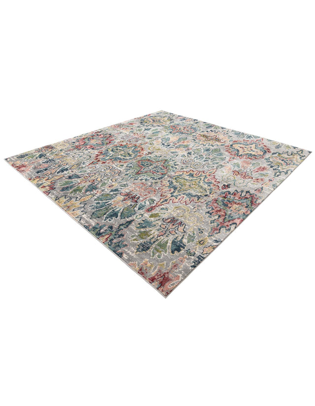 Multicolor 10' 2 x 10' 2 Sumter Square Area Rug Contemporary Durable Easy Clean Carpet for Bedrooms, Living Areas, Dining, Office, Dorms for Sale at Rug Engine