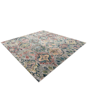Multicolor 10' 2 x 10' 2 Sumter Square Area Rug Contemporary Durable Easy Clean Carpet for Bedrooms, Living Areas, Dining, Office, Dorms for Sale at Rug Engine