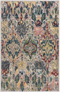 Multicolor 2' 2 x 3' 1 Sumter Rectangle Area Rug Contemporary Durable Easy Clean Carpet for Bedrooms, Living Areas, Dining, Office, Dorms for Sale at Rug Engine