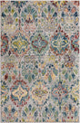 Multicolor 6' 1 x 9' Sumter Rectangle Area Rug Contemporary Durable Easy Clean Carpet for Bedrooms, Living Areas, Dining, Office, Dorms for Sale at Rug Engine