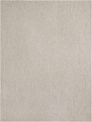 Light Gray 7' 10 x 10' Outdoor Solid Rectangle Area Rug Weather Resistant for Patio, Deck, Terrace, Balcony, Porch 100% Polypropylene Minimalist Waterproof Carpet for Sale at Rug Engine