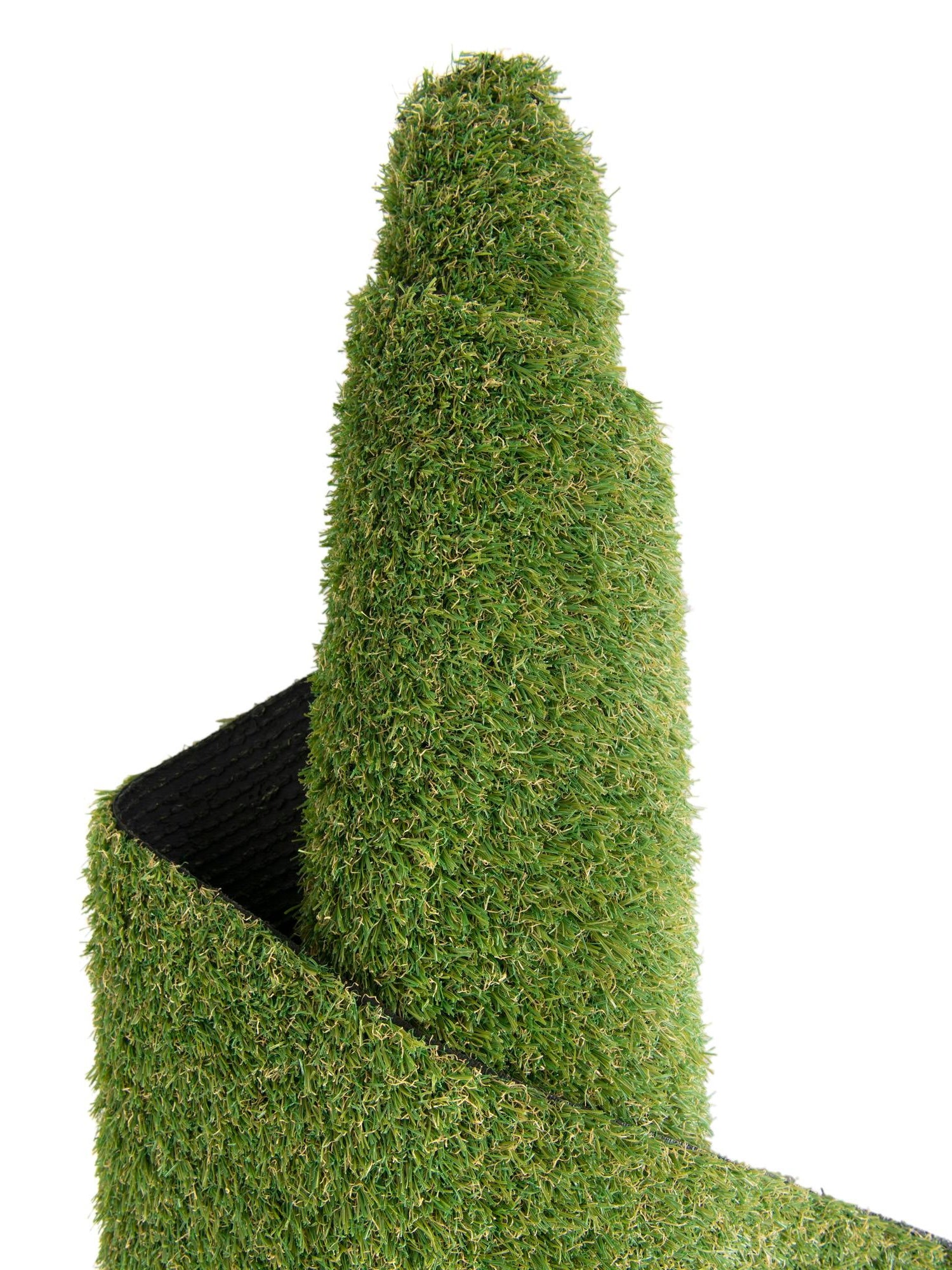 Green 3' 1 x 3' 1 Outdoor Grass Round Area Rug Thick Soft Touch Fluffy & Plush Shaggy Pile Weather Resistant for Patio, Deck, Terrace, Balcony, Porch Grass Carpet Mat for Sale at Rug Engine