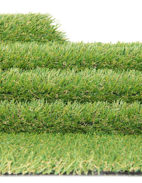 Green 5' 1 x 5' 1 Outdoor Grass Round Area Rug Thick Soft Touch Fluffy & Plush Shaggy Pile Weather Resistant for Patio, Deck, Terrace, Balcony, Porch Grass Carpet Mat for Sale at Rug Engine