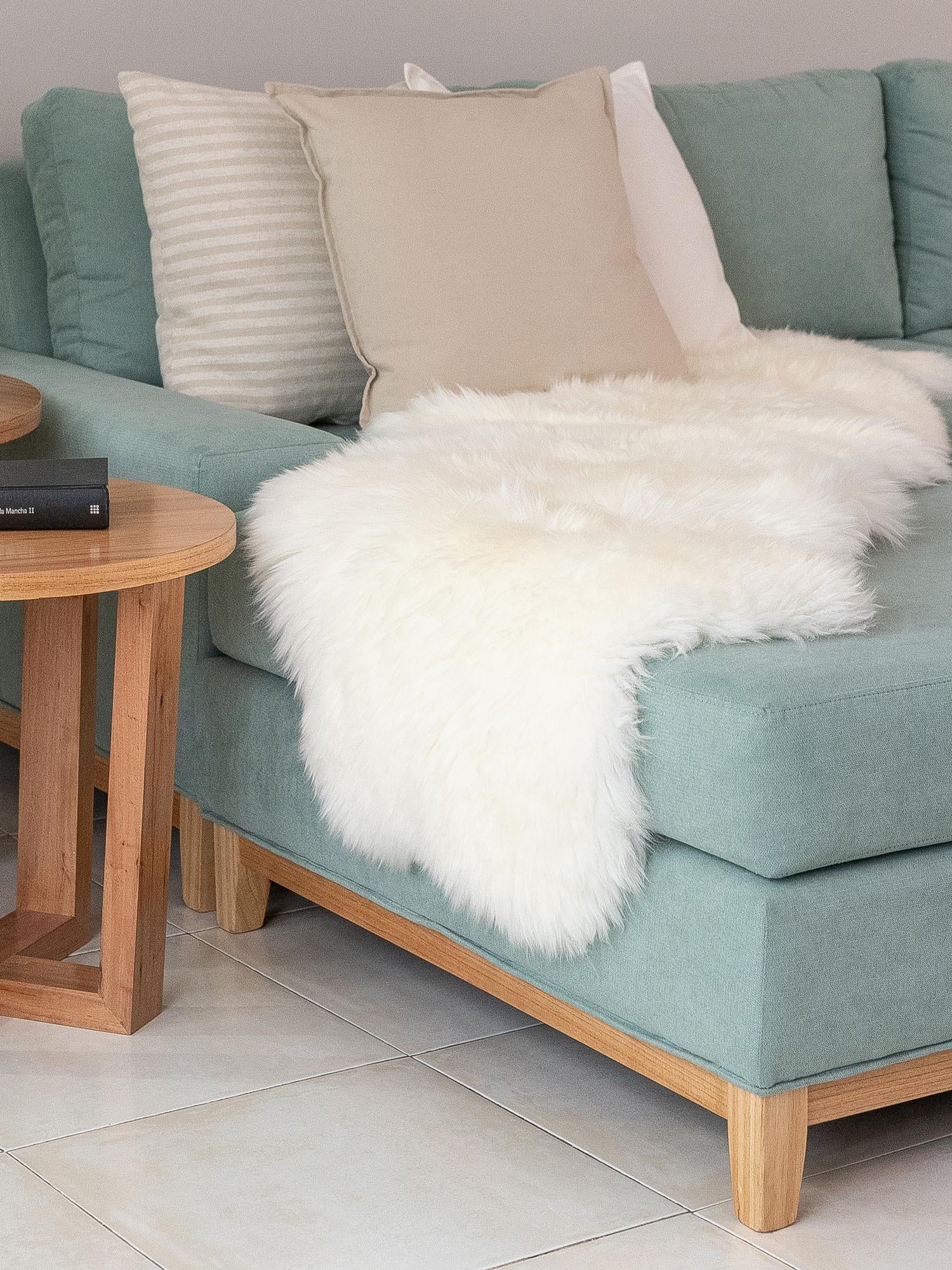 White 3' 3 x 6' Natural Sheepskin Freeform Area Rug 100% Genuine Luxury Soft Touch Shaggy Plush Pile Authentic Lambskin Carpet for Interior Design for Sale at Rug Engine