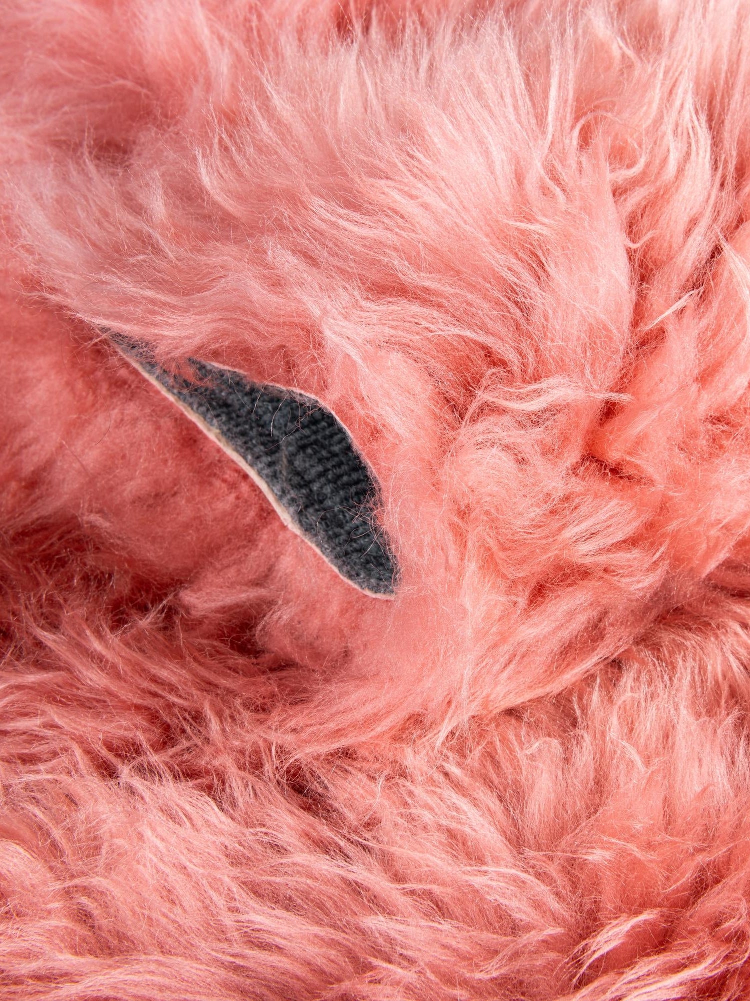 Pink 4' 9 x 6' Natural Sheepskin Freeform Area Rug 100% Genuine Luxury Soft Touch Shaggy Plush Pile Authentic Lambskin Carpet for Interior Design for Sale at Rug Engine