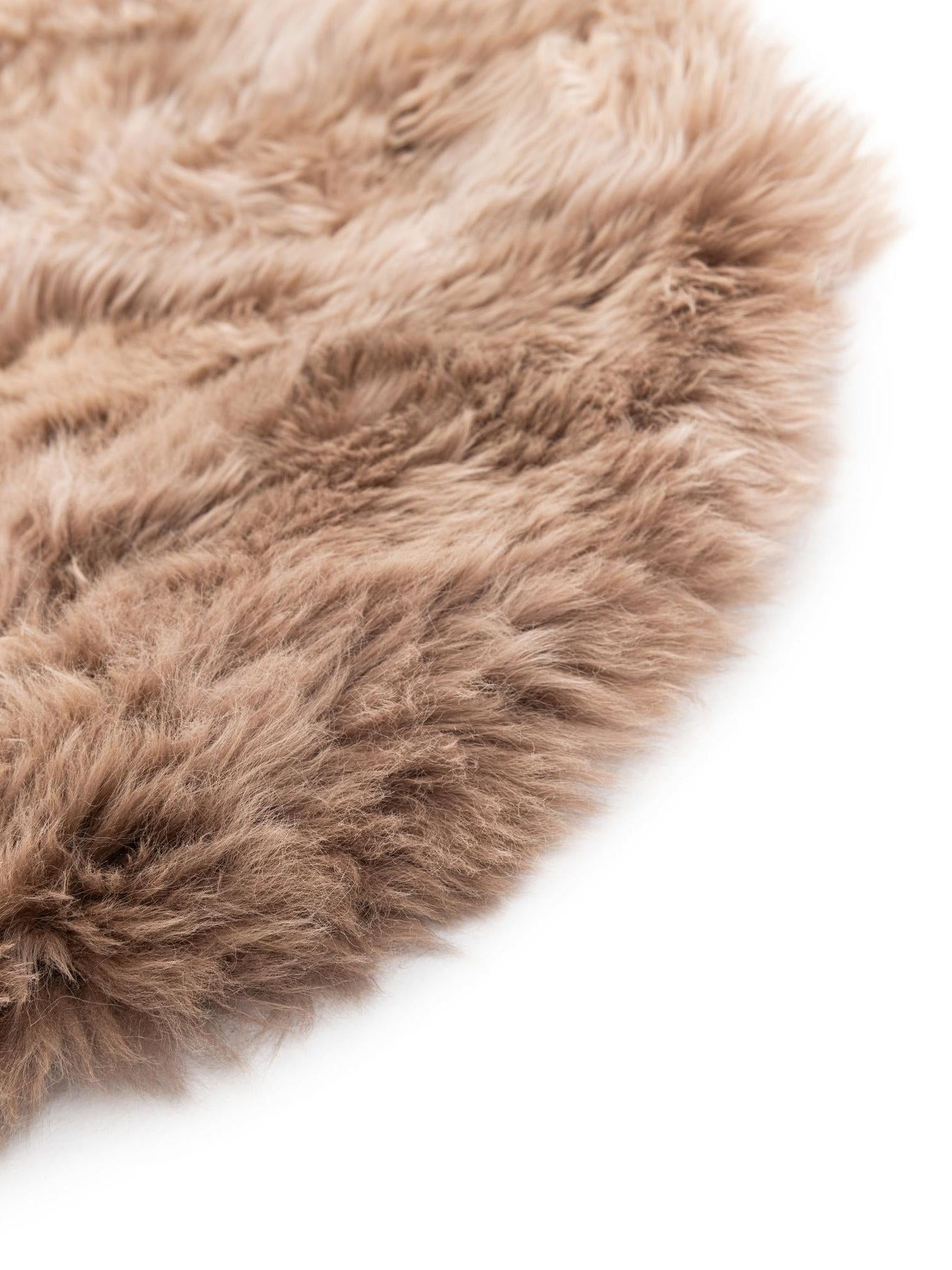 Beige 1' 10 x 3' Natural Sheepskin Freeform Area Rug 100% Genuine Luxury Soft Touch Shaggy Plush Pile Authentic Lambskin Carpet for Interior Design for Sale at Rug Engine