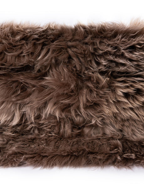 Beige 1' 10 x 3' Natural Sheepskin Freeform Area Rug 100% Genuine Luxury Soft Touch Shaggy Plush Pile Authentic Lambskin Carpet for Interior Design for Sale at Rug Engine