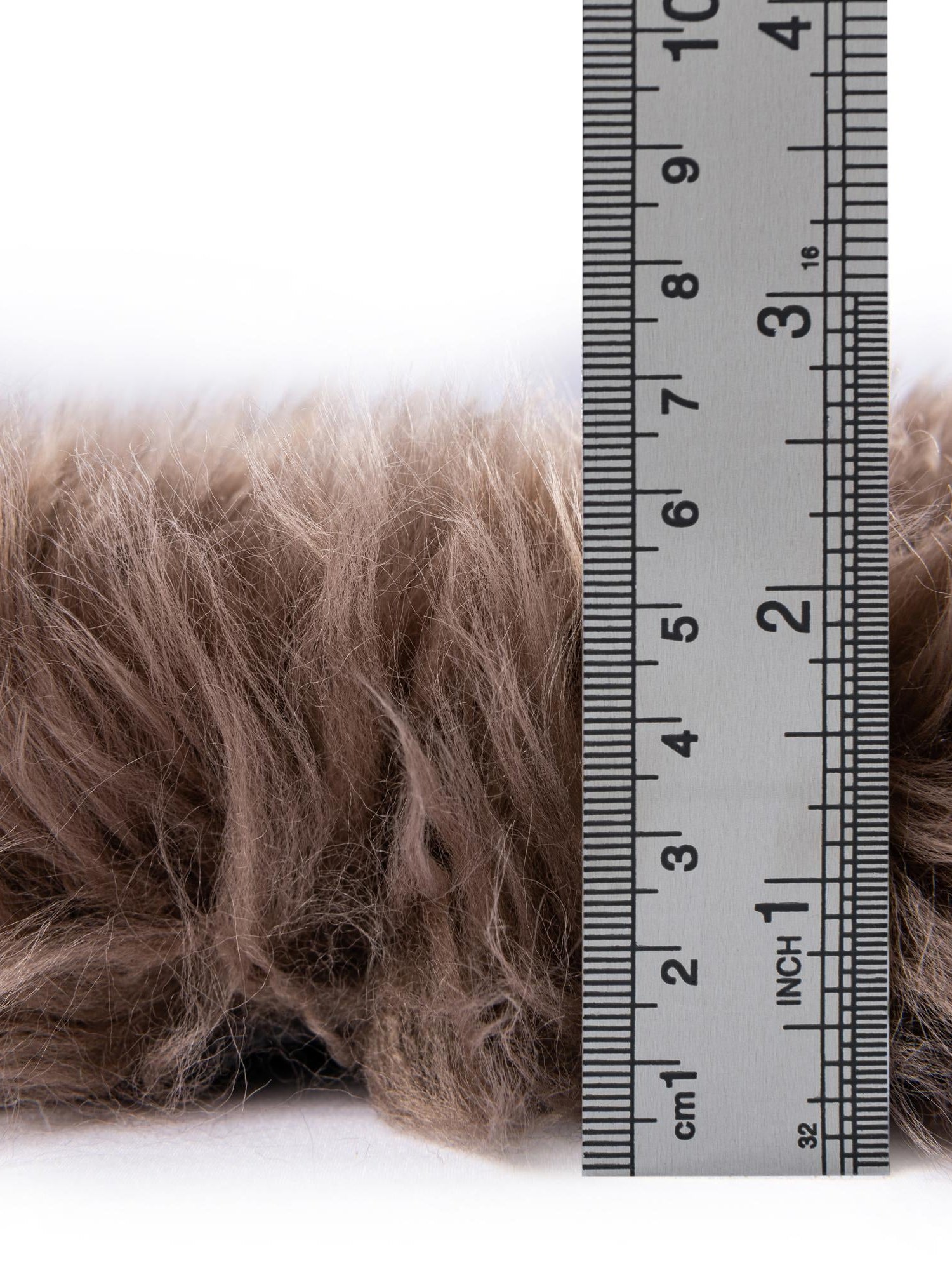 Beige 2' x 2' Sheepskin Round Area Rug 100% Genuine Luxury Soft Touch Shaggy Plush Pile