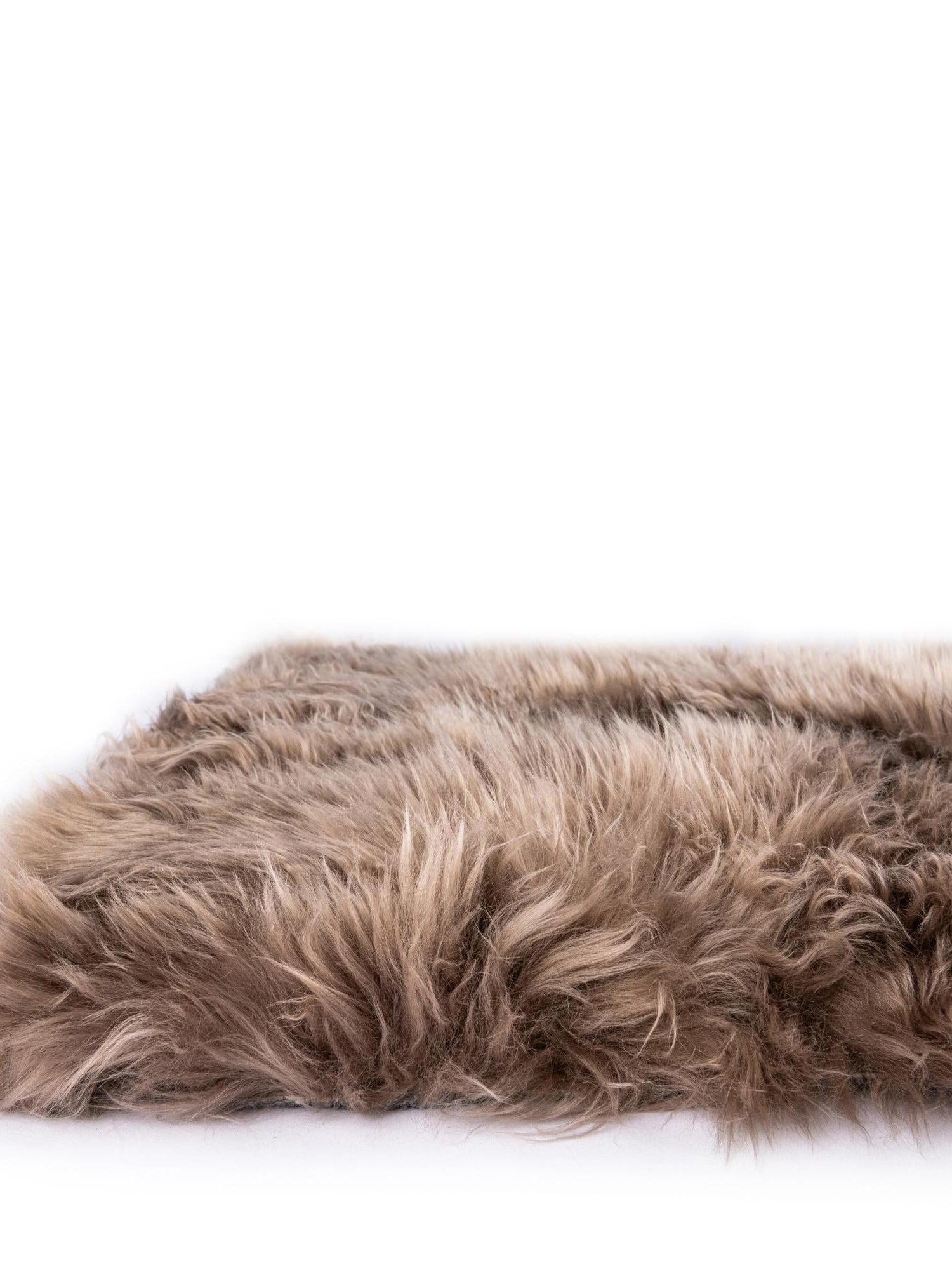 Beige 2' x 6' Sheepskin Runner Area Rug 100% Genuine Luxury Soft Touch Shaggy Plush Pile