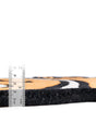 Orange 4' 1 x 6' 1 Playtime Kids Wool Free Form Rug
