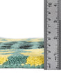 Green 3' 1 x 6' 1 Playtime Kids Wool Free Form Rug