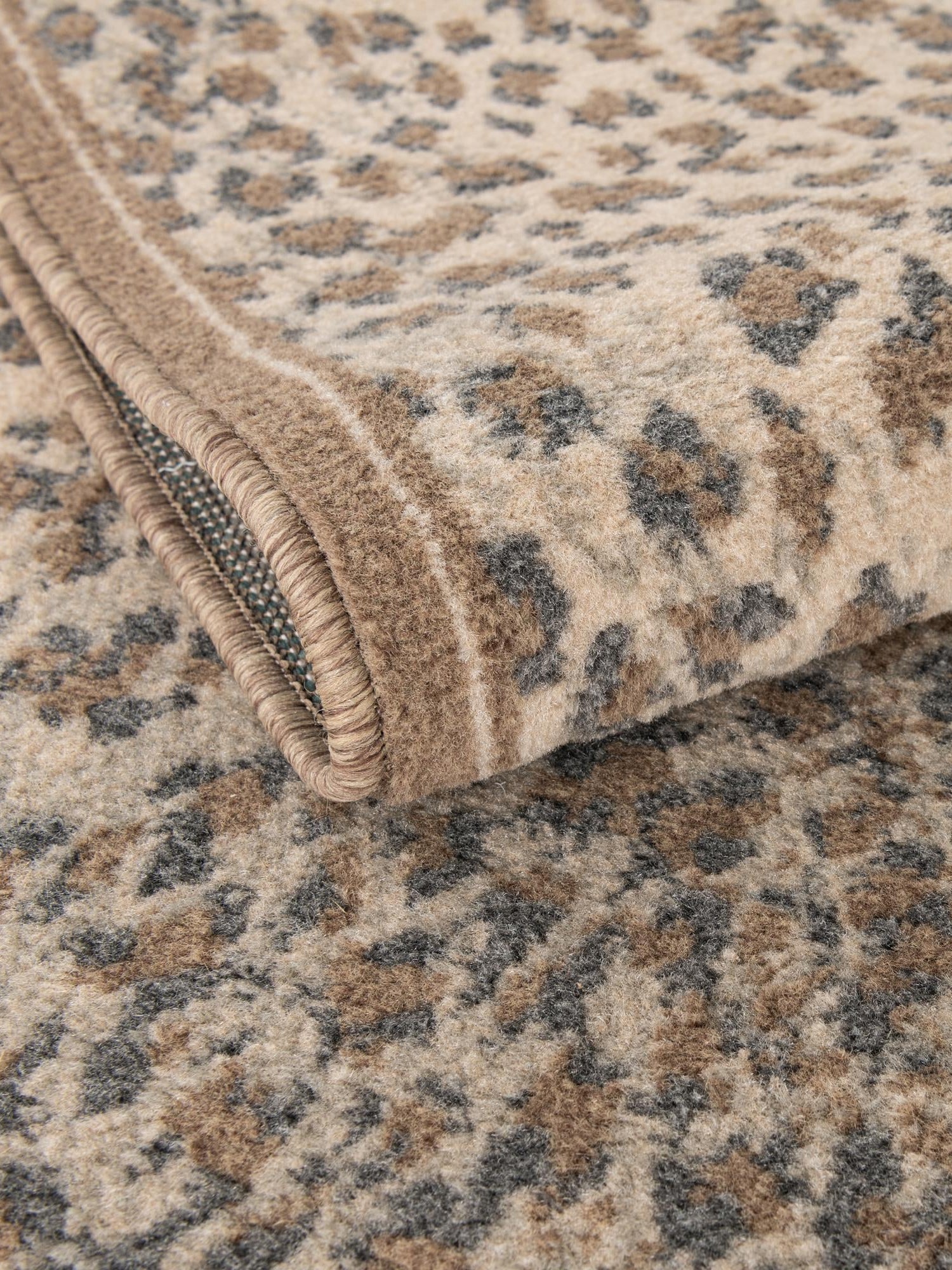 Brown 2' x 3' 1 Wildlife Rectangle Area Rug Animal Print Safari Jungle Inspired Carpet for Unique Modern Interior Design for Sale at Rug Engine