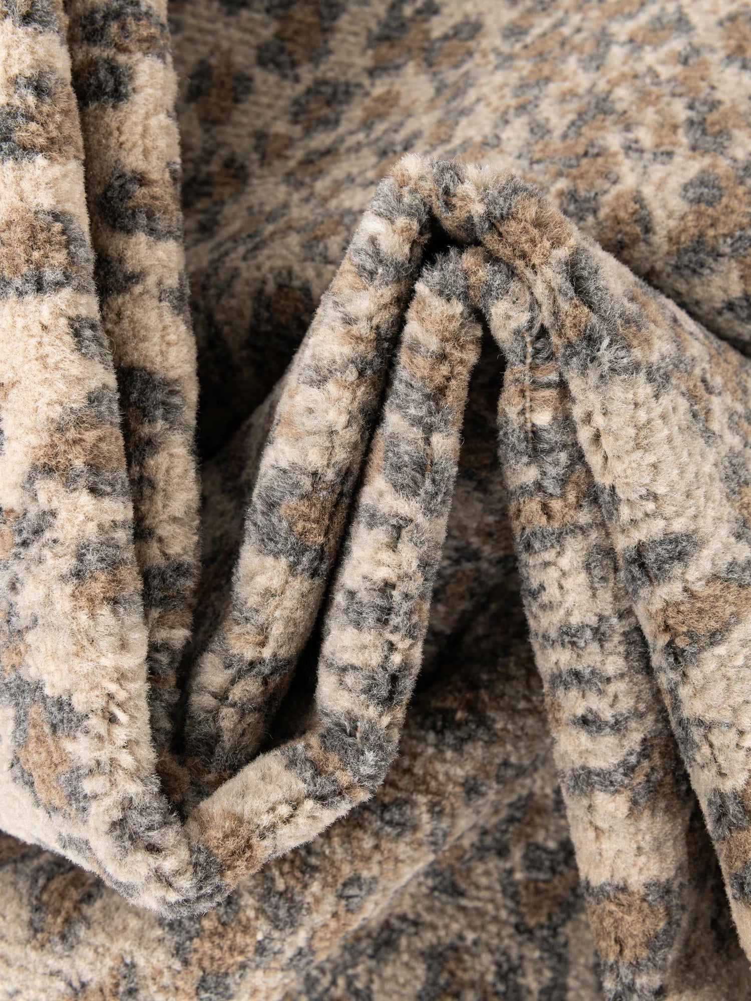 Brown 2' x 3' 1 Wildlife Rectangle Area Rug Animal Print Safari Jungle Inspired Carpet for Unique Modern Interior Design for Sale at Rug Engine
