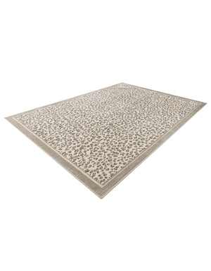 Gray 5' 1 x 7' 1 Wildlife Rectangle Area Rug Animal Print Safari Jungle Inspired Carpet for Unique Modern Interior Design for Sale at Rug Engine