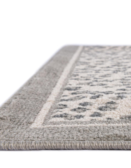 Gray 5' 1 x 7' 1 Wildlife Rectangle Area Rug Animal Print Safari Jungle Inspired Carpet for Unique Modern Interior Design for Sale at Rug Engine