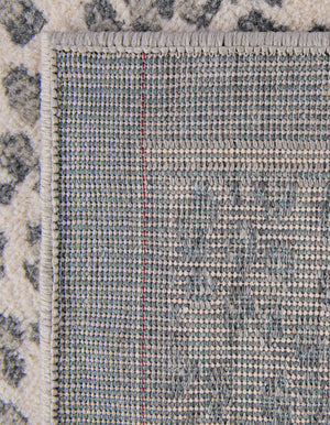 Gray 4' 1 x 6' 1 Wildlife Rectangle Area Rug Animal Print Safari Jungle Inspired Carpet for Unique Modern Interior Design for Sale at Rug Engine