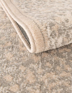 Ivory 9' x 12' Wildlife Rectangle Area Rug Animal Print Safari Jungle Inspired Carpet for Unique Modern Interior Design for Sale at Rug Engine