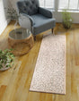 Ivory 2' 7 x 12' Wildlife Runner Area Rug Animal Print Safari Jungle Inspired Carpet for Unique Modern Interior Design for Sale at Rug Engine