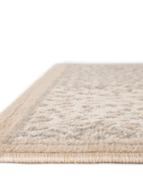 Ivory 2' 7 x 12' Wildlife Runner Area Rug Animal Print Safari Jungle Inspired Carpet for Unique Modern Interior Design for Sale at Rug Engine