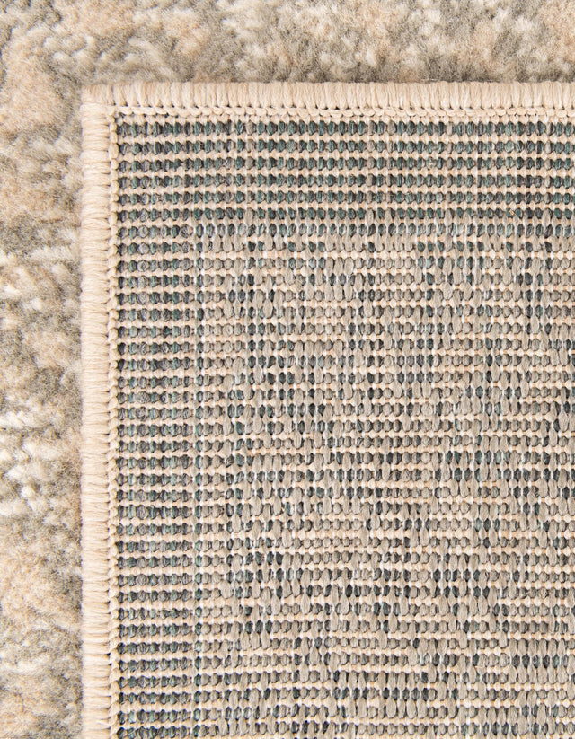 Ivory 2' x 5' 1 Wildlife Runner Area Rug Animal Print Safari Jungle Inspired Carpet for Unique Modern Interior Design for Sale at Rug Engine