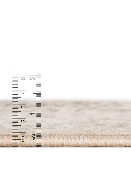 Ivory 10' x 10' Wildlife Square Area Rug Animal Print Safari Jungle Inspired Carpet for Unique Modern Interior Design for Sale at Rug Engine