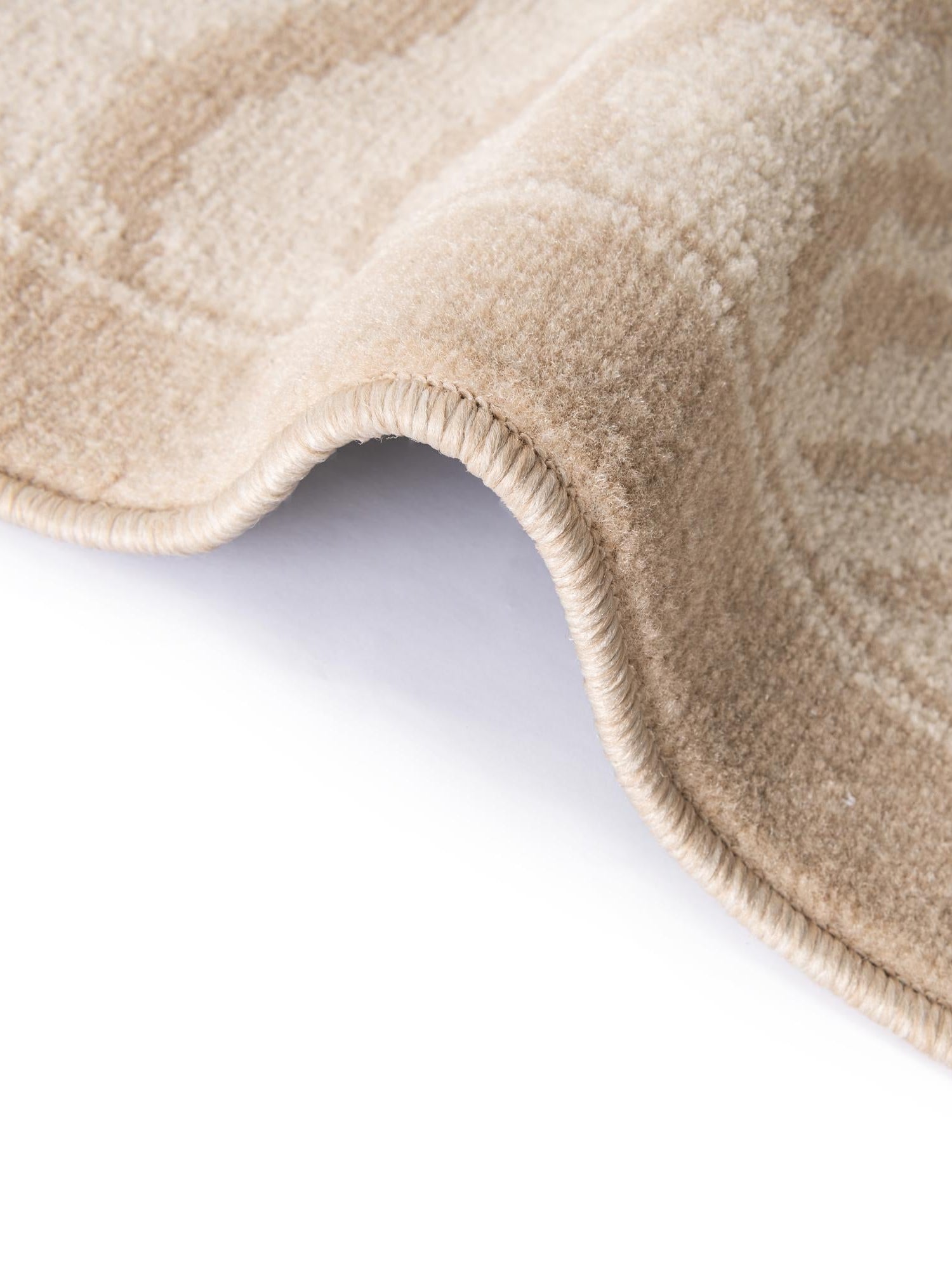 Beige and Ivory 2' 7 x 10' Wildlife Runner Area Rug Animal Print Safari Jungle Inspired Carpet for Unique Modern Interior Design for Sale at Rug Engine
