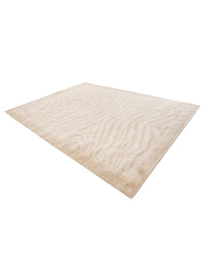 Beige and Ivory 9' x 12' Wildlife Rectangle Area Rug Animal Print Safari Jungle Inspired Carpet for Unique Modern Interior Design for Sale at Rug Engine