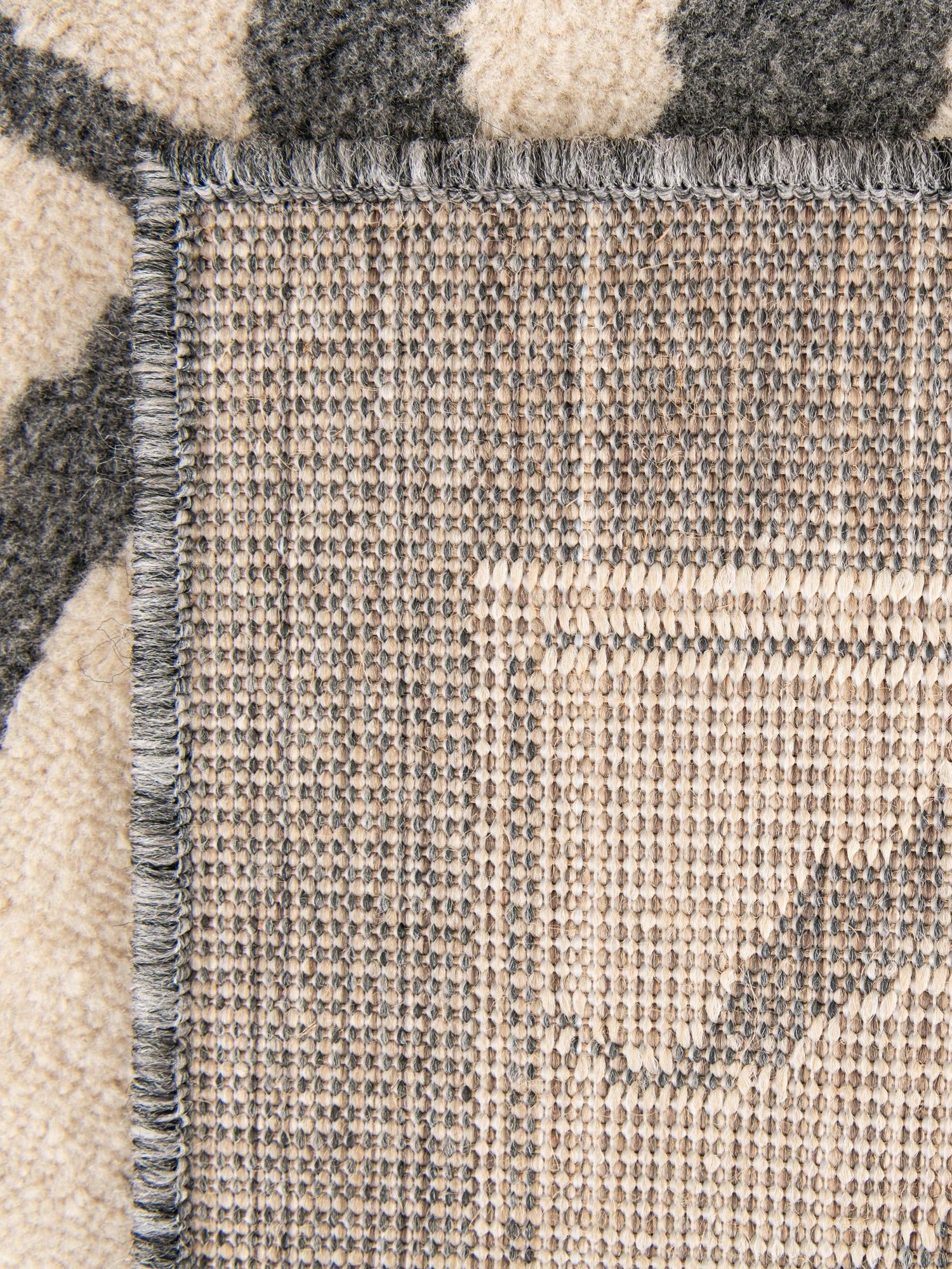 Gray and Ivory 2' x 3' 1 Wildlife Rectangle Area Rug Animal Print Safari Jungle Inspired Carpet for Unique Modern Interior Design for Sale at Rug Engine