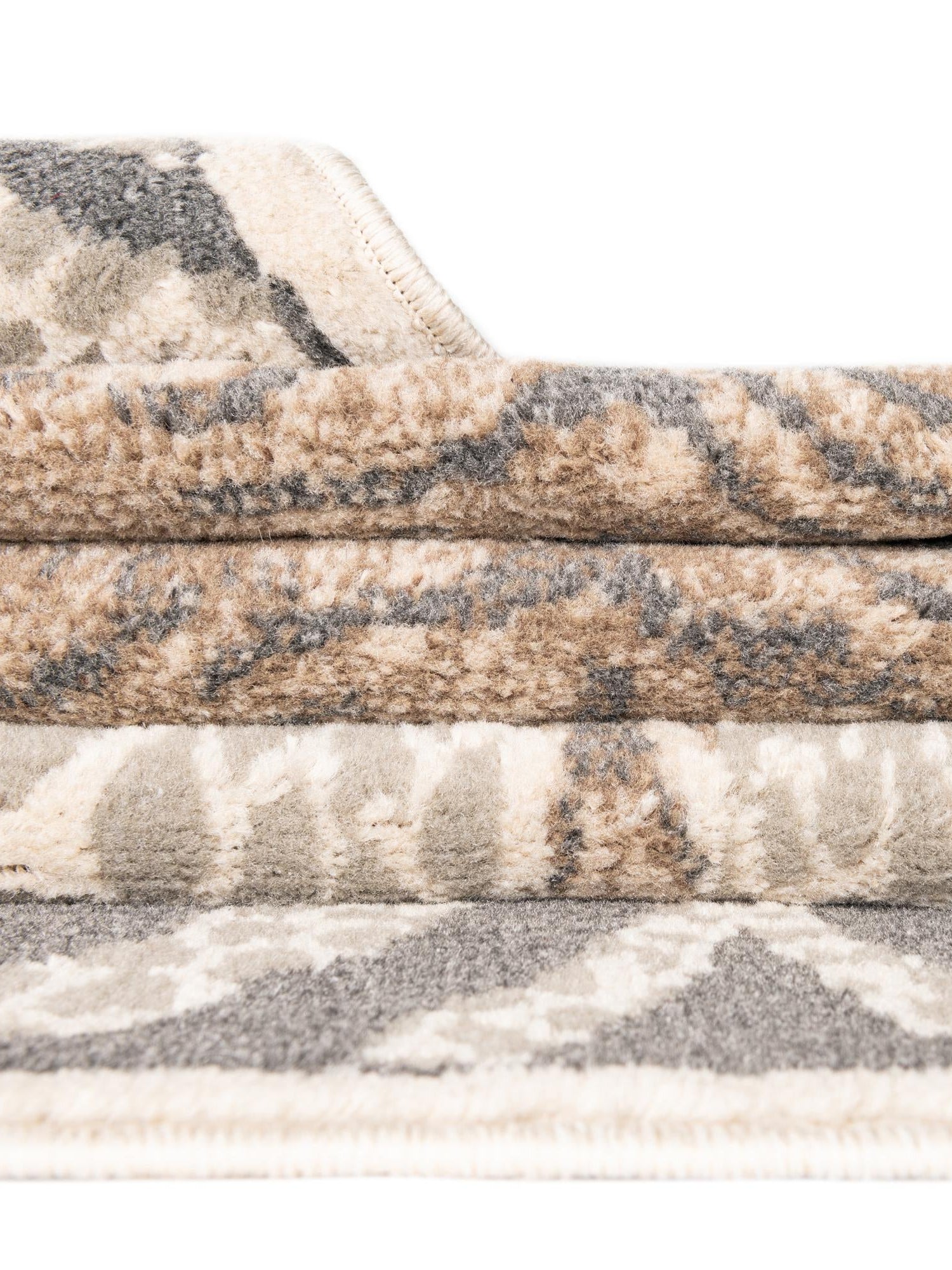 Gray and Ivory 2' x 3' 1 Wildlife Rectangle Area Rug Animal Print Safari Jungle Inspired Carpet for Unique Modern Interior Design for Sale at Rug Engine