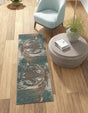 Multicolor 2' x 5' 1 Wildlife Runner Area Rug Animal Print Safari Jungle Inspired Carpet for Unique Modern Interior Design for Sale at Rug Engine