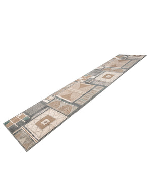 Multicolor 2' 7 x 12' Wildlife Runner Area Rug Animal Print Safari Jungle Inspired Carpet for Unique Modern Interior Design for Sale at Rug Engine