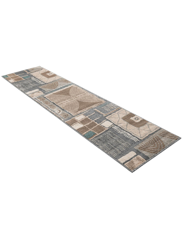 Multicolor 2' x 8' Wildlife Runner Area Rug Animal Print Safari Jungle Inspired Carpet for Unique Modern Interior Design for Sale at Rug Engine