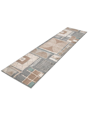 Multicolor 2' x 8' Wildlife Runner Area Rug Animal Print Safari Jungle Inspired Carpet for Unique Modern Interior Design for Sale at Rug Engine